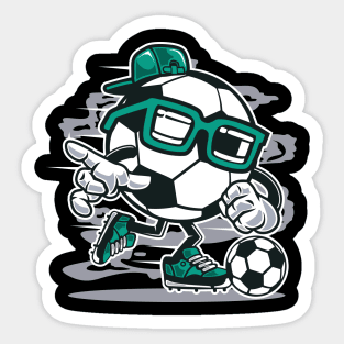 Street Soccer Sticker